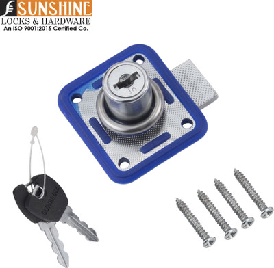 SUNSHINE SMPL-BLUE-P1 Chest/Lid Lock(Pack of 1)