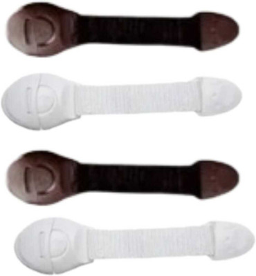 DHASRAM BRNWHIT4 Keyed Cam Lock(Pack of 4)