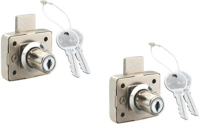 HARRISONLOCK Cupboard Lock 0646 Furniture Locks MPL -Vivo (Pack of 2) Rev-A-Lock Cabinet Security System(Pack of 2)