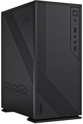 FINGERS Metal C7 With SMPS Micro-ATX Cabinet(Black)