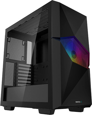 Deepcool CYCLOPS Gaming/Computer Case Pre-Installed 1 x 120 mm Front Fan - R-BKAAE1-C-1, Mid Tower Cabinet(Black) Deepcool CYCLOPS Gaming/Computer Case Pre-Installed 1 x 120 mm Front Fan - R-BKAAE1-C-1, Mid Tower Cabinet(Black)