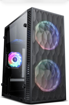 Xcess Crossbar Diamond Mini ATX Gaming Computer Case FULL TOWER Cabinet(Black)