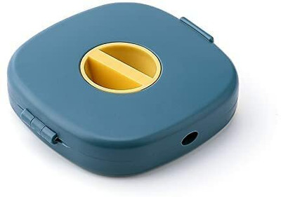 Modinity Portable Round Rotatable Wire Cable Storage Box Data Line Box Mobile Phone Charging Pad