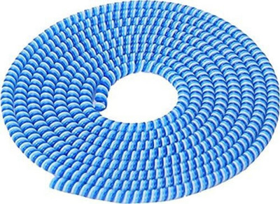 Paradise Spiral 1.5 Meter Full Size Data Cable Protector(Blue)