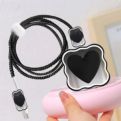 SHUVITRONICS Charger Case for iPhone 18W/20W Cable Protector(Multicolor)