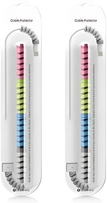 ABlue Clipper cable-protector-2pack Cable Protector(Multicolor)