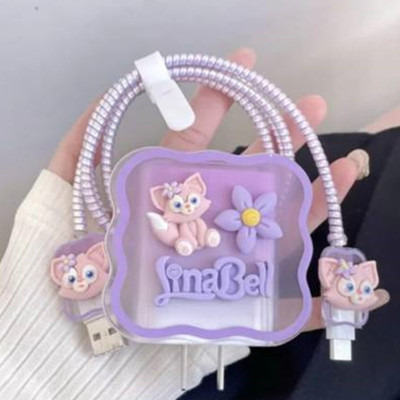 BizzBoxx BB_PURPLELB_P1_2 Cable Protector(Purple, White)