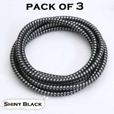 TRENDINGVIEW Cable Protector 1.5 Meter Multicolor Full Length Cable Protector (Pack Of -3) Cable Protector(Black)