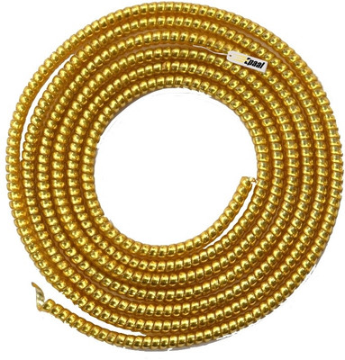 Epaal Sparkling Metallic Color (2 pcs X 1.5 mtr long) Charger / USB / Earphone (GOLD) Cable Protector(Yellow)