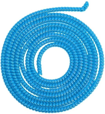 FELL-TRACK cable Protector, Data Cable and headphone Saver, Charger Protective Cover (BLUE) Cable Protector(Blue)