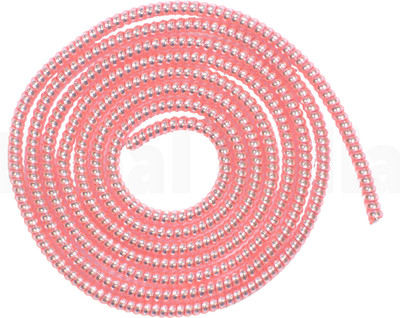 Epaal Sparkling Metallic Color (2 pcs X 1.5 mtr long) Charger / USB / Earphone Cable Protector(Pink)