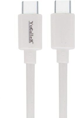 YucalleR Type C 1 m YCR-ICA2(Compatible with Mobile, HDTV, Set Top Box, White, One Cable)