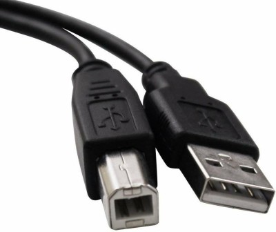 ASTOUND Micro USB Cable 2 A 1.5 m Copper Braiding USB Printer Cable 2.0 A to B Type(Compatible with Camera, Computer, Gaming Console, MP3 Player, Mobile, Smart Watch, TV, Tablet, Black, One Cable)