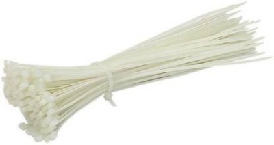 Heavy Duty Ties Cabletie 8 inch Nylon Flexible Straps Cable Tie(White Pack of 2)