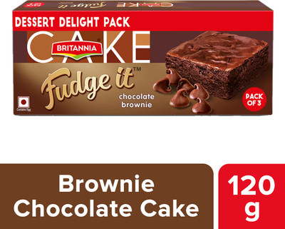 BRITANNIA Brownie Chocolate Cake(120 g)