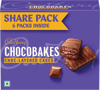 Cadbury Chocobakes ChocLayered Chocolate Cake(114 g)