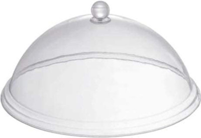 Luxuria Polycarbonate unbreakable 13.5 Inch Dome Shape Cover for Food Plastic Cake Server(Pack of 1)