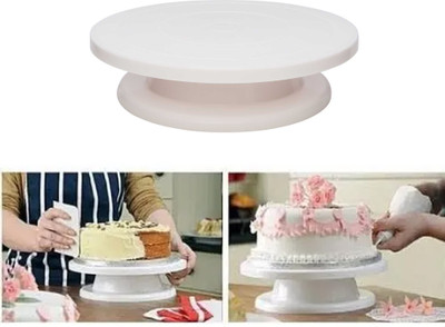 FIVANIO Plastic Cake Server(Multicolor, Pack of 1)