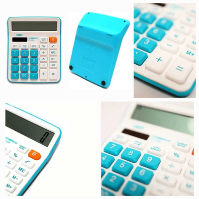 Alpha tech 72269BLUE13 Basic  Calculator(12 Digit)