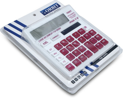 FABPRODUCTS Orbit OT-512 WTC PInk Electronics Basic  Calculator(12 Digit)