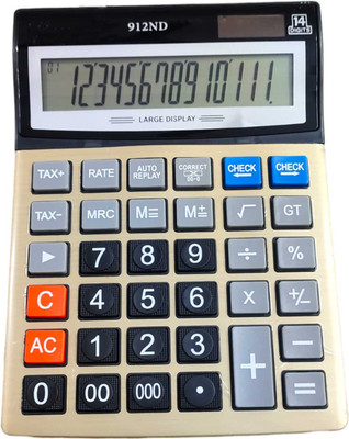 Shagun Stores CT-912ND BASIC CALCULATOR Basic Calculator (14 Digit) Financial  Calculator(14 Digit)