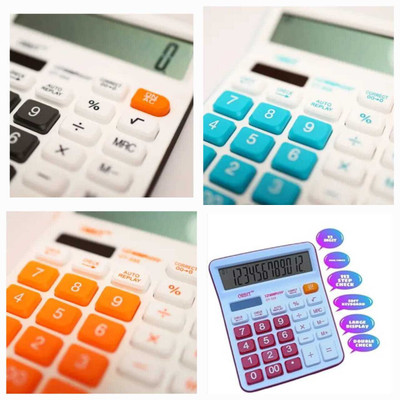 Alpha tech 72269GREY19 Basic  Calculator(12 Digit)