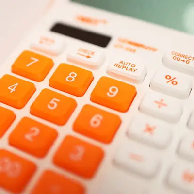 Alpha tech 72269ORANGE53 Basic  Calculator(12 Digit)