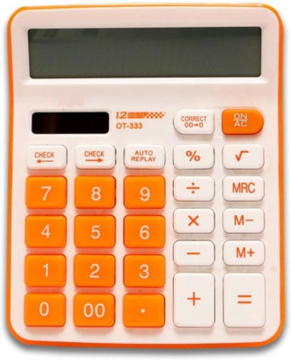 PW PENCILWALA Orbit-333 Smart Calculator with Soft Keys CT-333C Basic  Calculator(12 Digit)