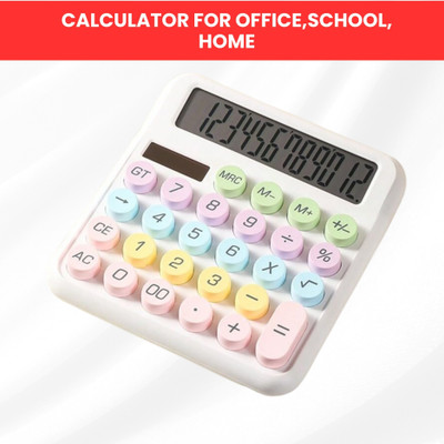Clairbell Desktop Calculator, 12-Digit Large LCD and Large Buttons for Office, Homes
I20 Basic  Calculator(12 Digit)