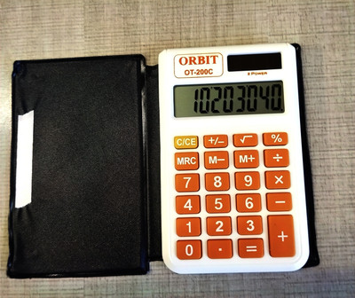 KLASSY Pocket Calculator Orbit Mini 200c school office shop Multipurpose used best Basic  Calculator(8 Digit)
