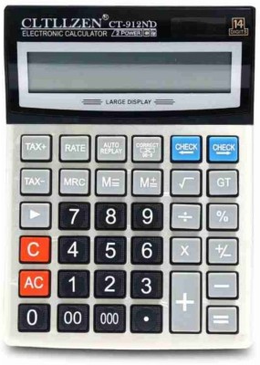 Hench CT5-912ND Cltllzen Dual Power Fair and Fast 14 Digits, Financial  Calculator(14 Digit)