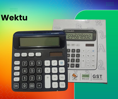 WEKTU BBC032 DigitPro 12/Big LCD/Soft Key/12Digits/32 Basic  Calculator(12 Digit)