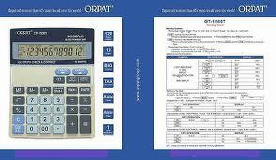 ORPAT OT 1500T Basic  Calculator(12 Digit)