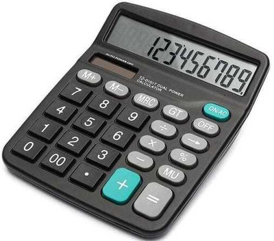 hirva fashion CT-786 BLACK CT-786 Basic  Calculator(12 Digit)