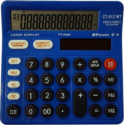 CITLLZEN 512AA WT BLUE 512AAWT-B Basic  Calculator(12 Digit)