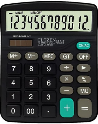 PW PENCILWALA CT-612 BLACK SMART CALCULATOR 12 DIGIT Basic  Calculator(12 Digit)