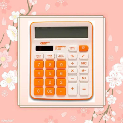 Alpha tech Orbit Premium Calculator | Sleek & Elegant Finish Basic  Calculator(12 Digit)