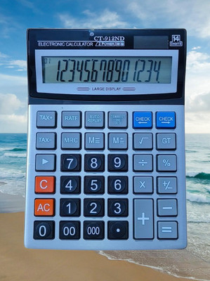 DARKWAVE Check and Correct Desktop Calculator Basic Calulator-83 CT 912ND Bsic/Business Calculator 14 Digit Big Calculator-073 Basic  Calculator(14 Digit)