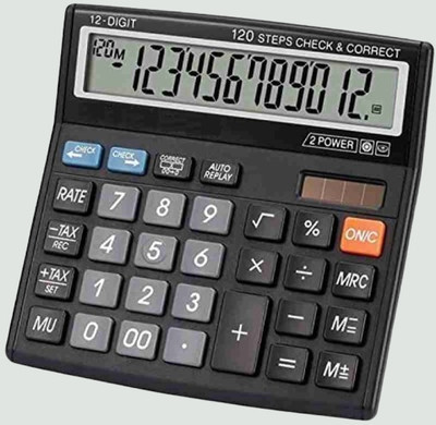 Hench HN-555N Best Basic Calculator_H302 Desktop Calculator_302 Financial  Calculator(12 Digit)