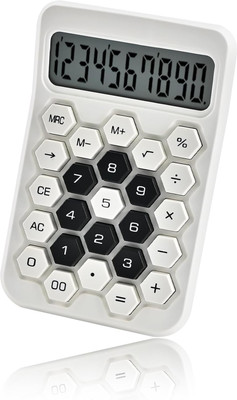 TGOPIT Mechanical Switch Calculator with Big Buttons, Calculators Desktop Desktop Calculator - Big Buttons Basic  Calculator(12 Digit)