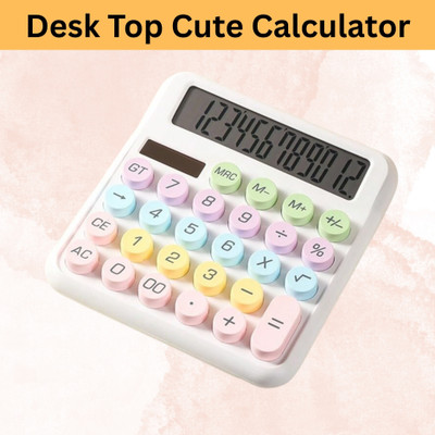 Clairbell Desktop Calculator, 12-Digit Large LCD and Large Buttons for Office, Homes
O120 Basic  Calculator(12 Digit)
