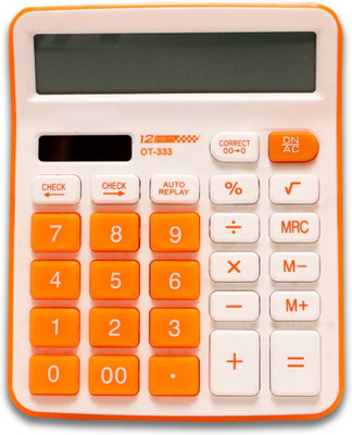 RBI Small Calculation World With OT-333 A History of the Iconic Calculator ot-333 Basic  Calculator(12 Digit)