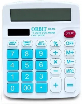 Uratech Orbit OT- 612 - 12 Digit Basic  Calculator(12 Digit)