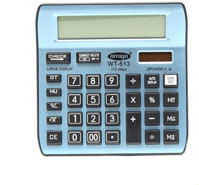 Villy 12 Digit with Large LCD Display and Sensitive Button Basic  Calculator(12 Digit)