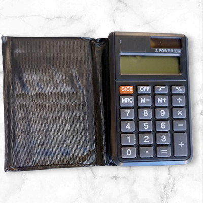Crewel small POCKET CALCULATOR FOR constant Addition, Substraction, Multiply & Divison every day use in office, school, business Basic  Calculator(8 Digit)