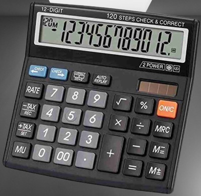Hench HN-555N Best Basic Calculator_H272 Desktop Calculator_272 Financial  Calculator(12 Digit)