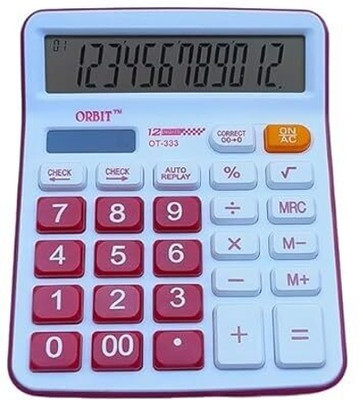 alpha techk 72269PINK04 Basic  Calculator(12 Digit)