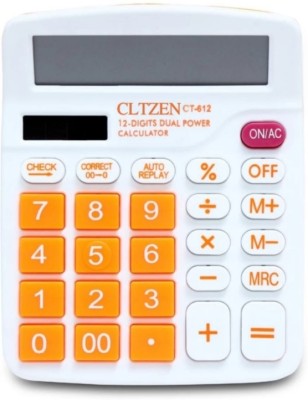 PW PENCILWALA CLTZEN CT-612 SOFT BUTTON SMART CALCULATOR Basic  Calculator(12 Digit)