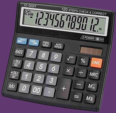 Hench HN-555N Best Basic Calculator_H114 Financial  Calculator(12 Digit)