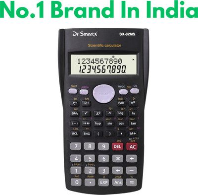 Dr SmartX SX-82 MSE 2nd Gen Non-Programmable Scientific Calculator, 240 Functions and 2-line Display Scientific  Calculator(12 Digit)